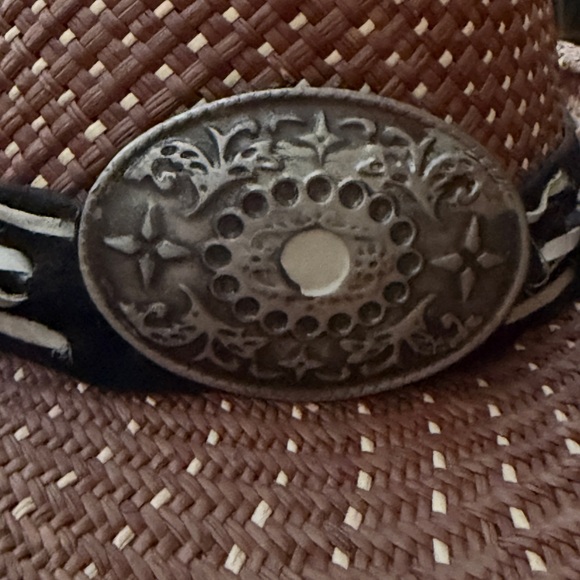 BULLHIDE COWGIRL HAT. Brown Woven Cowboy Hat with Silver Accent. #cowgirlhat - Picture 4 of 15